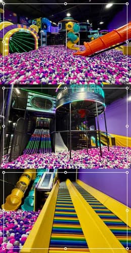 Tall slide tower