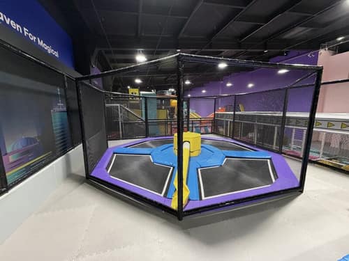 Wipeout inflatable obstacle